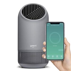 breathe xl smart air purifier, grey