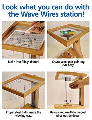 Dowling 731111 Magnets Kinetic Magnetics Wave Wires Magnet Station