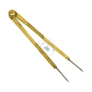 6" Navigation Compass Divider with Steel Needle Points an