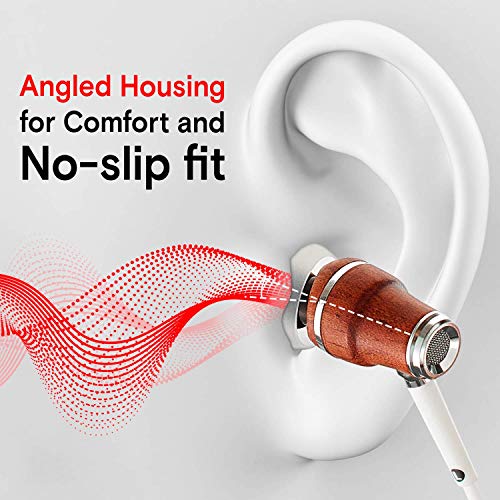 Symphonized Wired Earbuds with Microphone 3.5mm - Noise Isolating Headphones with Wire, Earphones Wired, Headphones with Microphone for Computer, Ear Phones Android Electronics Wired, Graduation Gift