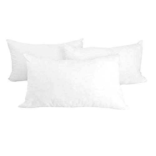 Hometex Canada Pillow Insert 14" x 24" Polyester Filled Premium Fabric Cover