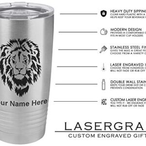 LaserGram 20oz Vacuum Insulated Tumbler Mug, Veterinarian, Personalized Engraving Included (Stainless Steel)