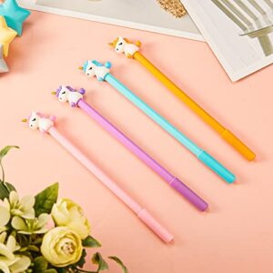 20 Pieces Cartoon Animal Pens, Including Alpaca Pens Unicorn Pens and Sheep Camel Gel Pen for Office School Supplies