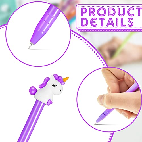 20 Pieces Cartoon Animal Pens, Including Alpaca Pens Unicorn Pens and Sheep Camel Gel Pen for Office School Supplies