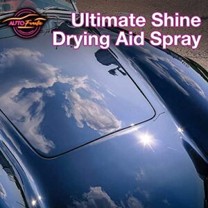 AUTO FANATIC 007 Car Gloss Enhancer Ceramic - Water Beading Hydrophobic Spray Infused with SiO2 For Maximum Gloss & Shine - Quick Detailer Spray For Ceramic Car Coating & Professional Car Detailing That Repels Dirt & Road Grime (16 oz Spray)