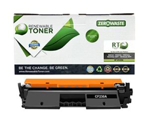 renewable toner compatible universal micr toner cartridge replacement for hp 30a cf230a laser printers m203 m227