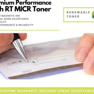 Renewable Toner Compatible Universal MICR Toner Cartridge Replacement for HP 30A CF230A Laser Printers M203 M227