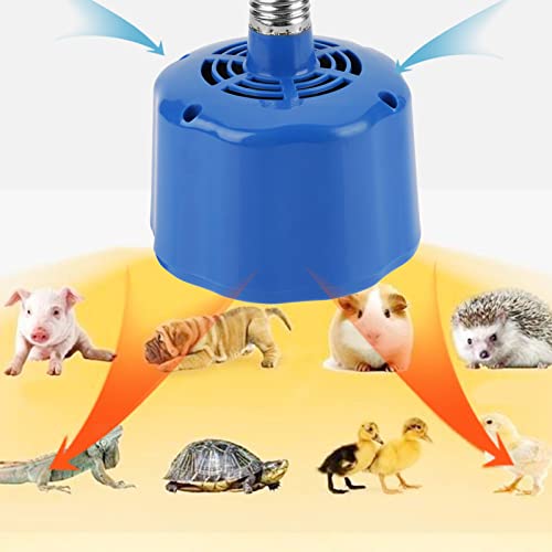 100-300W Heating Lamp,ASHATA Safe Chicken Coop Pet Heater Livestock Heat Lamp Tool,Cultivation Heating Lamp for Pet Chicken Livestock Heat Lamp Tool