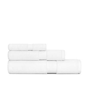 Calvin Klein Home Tracy Towel, Hand, White