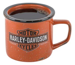harley-davidson trademark bar & shield logo campfire mug - 14 oz. hdx-98620
