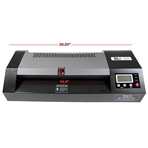 TruLam Office Laminator, Thermal & Cold Pouch, 12.5" Max Width, 3 Mil-10 Mil, TL-320E