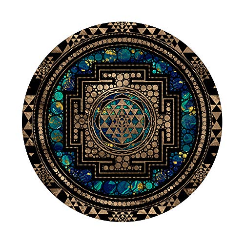 Sri Yantra - Sri Chakra PopSockets PopGrip: Swappable Grip for Phones & Tablets