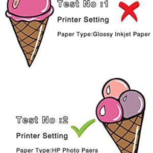 Printable Vinyl for Inkjet Printer, 20 Sheets Premium Matte White Printable Vinyl Paper,8.3"x 11.7"