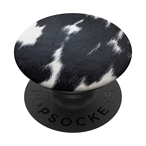 Cow Skin PopSockets PopGrip: Swappable Grip for Phones & Tablets