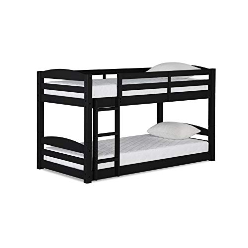 DHP Phoenix Twin Bunk Bed, Black