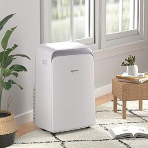 Amazon Basics Portable Air Conditioner with Remote - Cools 450 Square Feet, 10,000 BTU ASHARE / 6000 BTU SACC