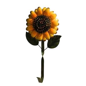 vosarea vintage metal sunflower hook keys aprons coat hat kitchen hanger rustic sunflower wall decor