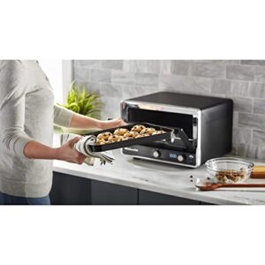 KitchenAid KCO211BM Digital Countertop Toaster Oven, Black Matte