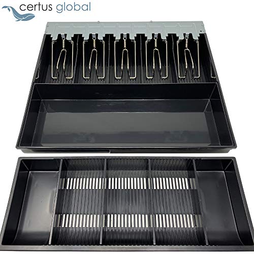 Certus Global Cash Drawer Insert Tray 5 Bills/5 Coins -367mm x 326mm x 60mm