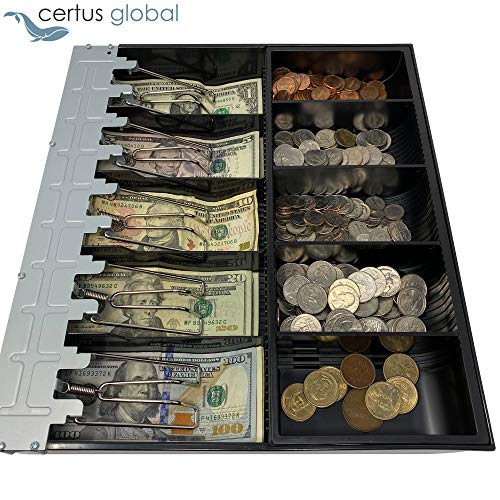 Certus Global Cash Drawer Insert Tray 5 Bills/5 Coins -367mm x 326mm x 60mm