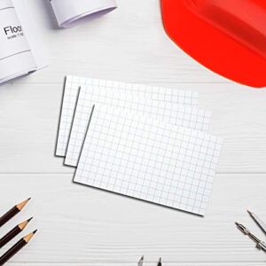 Home Advantage Double Sided Quadrille Grid Index Cards, Graph Ruled (3-x-5-inch)