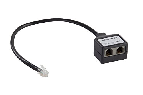 Celestron 93973 Skyportal Wifi Module, Black & Aux Port Splitter, Black (93919)