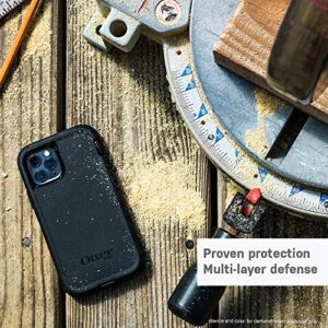 OtterBox iPhone 11 Defender Series Case - BLACK, rugged & durable, with port protection, includes holster clip kickstand