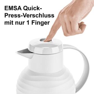 Emsa Samba Wave Vacuum Flask 1 Litre Plastic