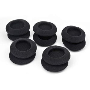 5 pairs ear pads sponge ear cushions replacement covers foam pillow earmuffs compatible with sony mdr-023 walkman headset headphone