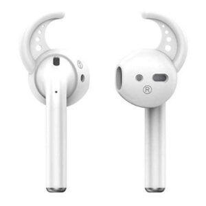 ear hooks [8 pairs] covers for apple airpods 1 & 2 or iphone wired headphones, earphones, earbuds
