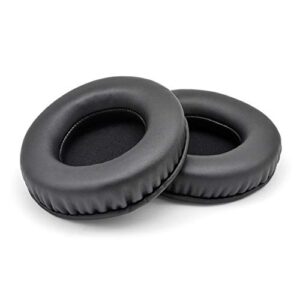 Black Earpads Foam Replacement Ear Pads Cushions Covers Pillow Compatible with AKG K-130 K130 K 130 Headset Headphones