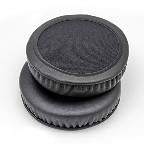 Black Earpads Foam Replacement Ear Pads Cushions Covers Pillow Compatible with AKG K-130 K130 K 130 Headset Headphones