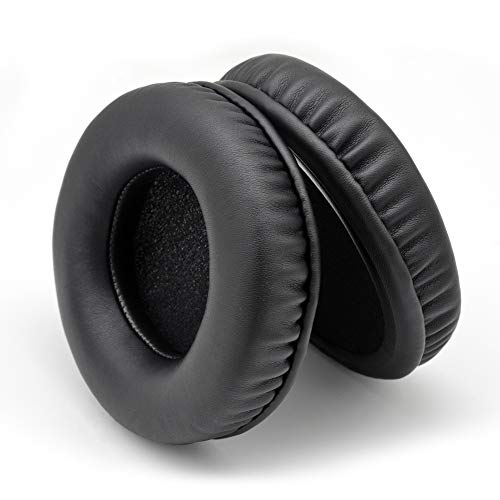 Black Earpads Foam Replacement Ear Pads Cushions Covers Pillow Compatible with AKG K-130 K130 K 130 Headset Headphones