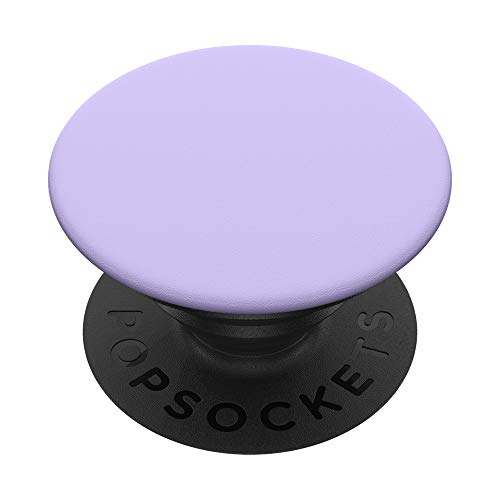 Soft Pale Lavender Purple Plain Solid Designer Matte Color PopSockets PopGrip: Swappable Grip for Phones & Tablets