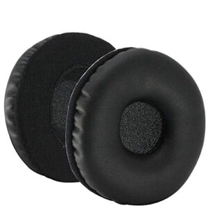poyatu earpads for logitech h390 h609 usb headset h600 headphone replacement ear pads cushions earpad repair parts (black)