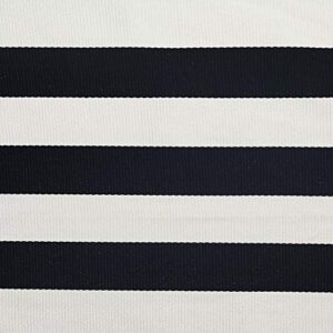 Black and White Striped Rug 28 x 45 Inches Front Door Mat Hand-Woven Cotton Indoor/Outdoor Rug for Layered Welcome Door Mat, Front Porch,Farmhouse,Kitchen,Entry Way