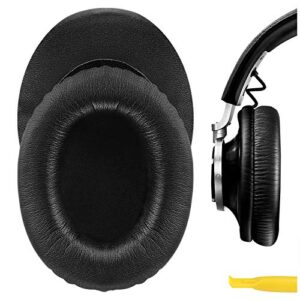 geekria quickfit replacement ear pads for philips l1, l2, l2bo fidelio headphones earpads, headset ear cushion repair parts (black)