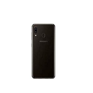 Samsung Galaxy A20 (32GB, 3GB RAM) 6.4" Super AMOLED, Fast Charge 4000mAh Battery, US & Global 4G LTE GSM Factory Unlocked A205G - International Model (Black, 32GB + 32GB SD Bundle (Single SIM))