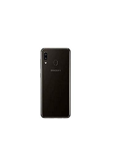 Samsung Galaxy A20 (32GB, 3GB RAM) 6.4" Super AMOLED, Fast Charge 4000mAh Battery, US & Global 4G LTE GSM Factory Unlocked A205G - International Model (Black, 32GB + 32GB SD Bundle (Single SIM))