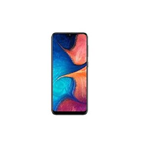 Samsung Galaxy A20 (32GB, 3GB RAM) 6.4" Super AMOLED, Fast Charge 4000mAh Battery, US & Global 4G LTE GSM Factory Unlocked A205G - International Model (Black, 32GB + 32GB SD Bundle (Single SIM))