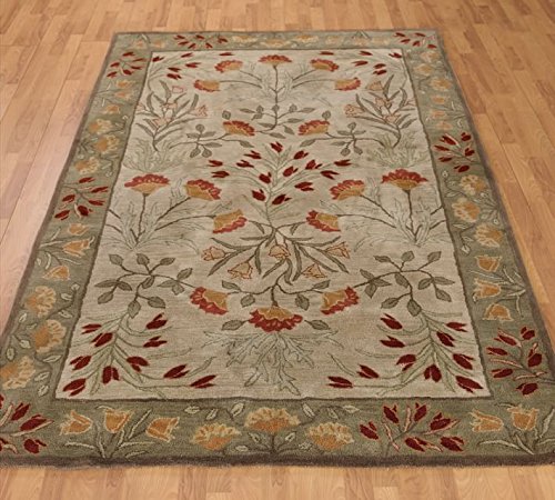 New 9x12 Adeline Persian Woolen Handmade Area Rug Carpet Hand Tufted in Indian Village Oriental