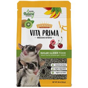 sunseed vita prima wholesome nutrition sugar glider food, 1.75 lbs