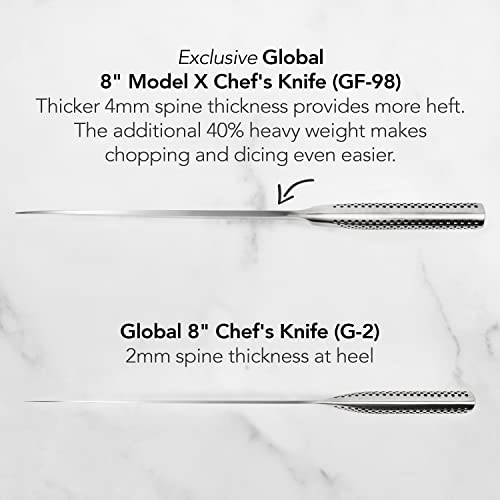 Global Model X Chef's Knife - Made in Japan, 8" (Fine Edge)