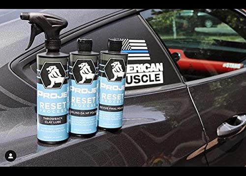 Proje Premium Car Care Leveling Polish 16 oz|Micro-Abrasive High Gloss Formula | Removes Water Spots Swirls Oxidation & Moderate Defects | Safe on Clear Coat Gel Coat & Ceramic Coatings