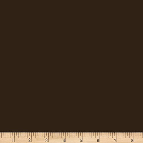 Art Gallery Fabrics Art Gallery Pure Elements Coffee Bean Fabric, Dark Brown