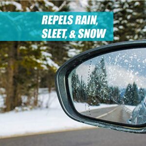 Invisible Glass 91400-4PK Clean and Repel Windshield Washer Fluid Additive Concentrate Convenient Single Use to Repel Rain, Sleet, and Snow from Auto Glass and Improve Driving Visibility