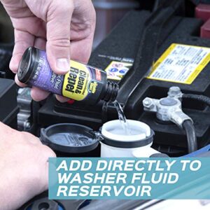 Invisible Glass 91400-4PK Clean and Repel Windshield Washer Fluid Additive Concentrate Convenient Single Use to Repel Rain, Sleet, and Snow from Auto Glass and Improve Driving Visibility