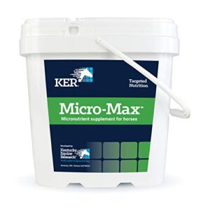 kentucky equine research micro-max: micronutrient supplement for horses, 4.5 kg (79 servings)