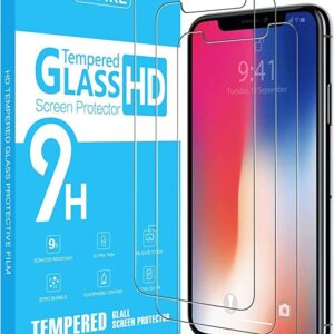 SAMKE Compatible with Apple iPhone XR iPhone 11 Screen Protector [6.1in][Not iP10-5.8in] Tempered Glass,2.5D Edge Advanced HD Clarity Work Most Case (9H Hardness, 6X Stronger, Bubble Free) [3 Pack]