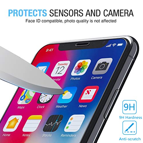 SAMKE Compatible with Apple iPhone XR iPhone 11 Screen Protector [6.1in][Not iP10-5.8in] Tempered Glass,2.5D Edge Advanced HD Clarity Work Most Case (9H Hardness, 6X Stronger, Bubble Free) [3 Pack]